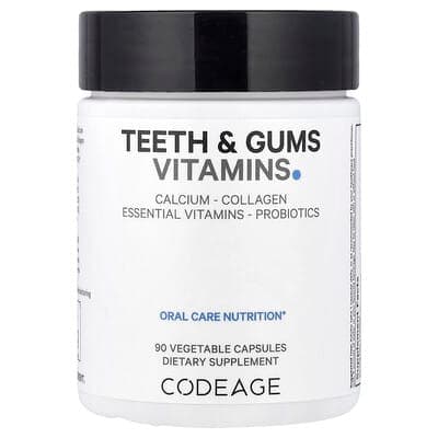 Norland Codeage, Teeth & Gums Vitamins, 90 Vegetable Capsules supplement Uganda UGX 126,147