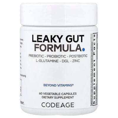 Norland Codeage, Leaky Gut Formula, 60 Vegetable Capsules supplement Uganda UGX 114,675