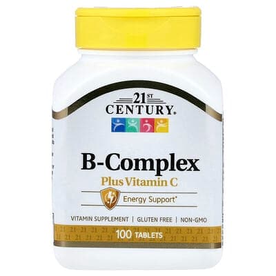 Norland 21st Century, B-Complex plus Vitamin C, 100 Tablets supplement Uganda UGX 30,286