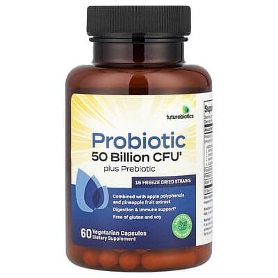 Norland Futurebiotics, Probiotic Plus Prebiotic, 60 Vegetarian Capsules supplement Uganda UGX 60,369