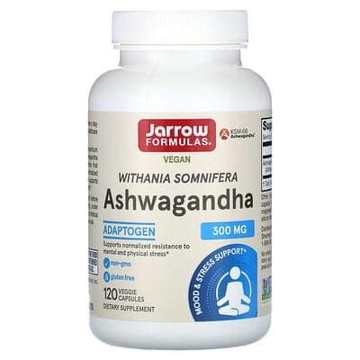 Norland Jarrow Formulas, Ashwagandha, 300 mg, 120 Veggie Capsules supplement Uganda UGX 93,640