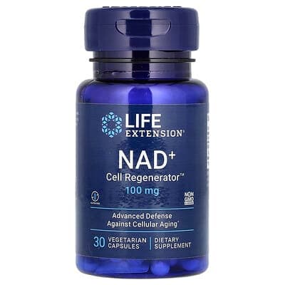 Norland Life Extension, NAD+ Cell Regenerator, 100 mg, 30 Vegetarian Capsules supplement Uganda UGX 72,269
