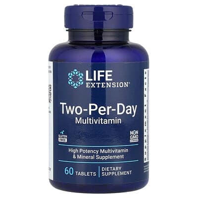 Norland Life Extension, Two-Per-Day Multivitamin, 60 Tablets supplement Uganda UGX 46,885