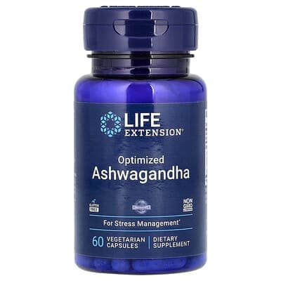 Norland Life Extension, Optimized Ashwagandha, 60 Vegetarian Capsules (125 mg per Capsule) supplement Uganda UGX 36,835