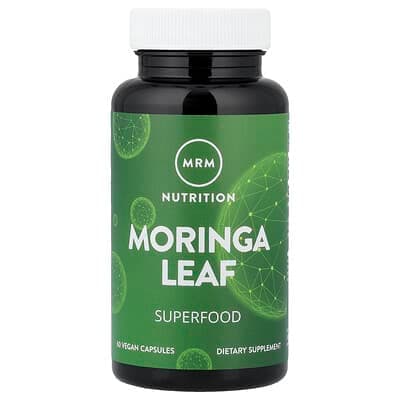Norland MRM Nutrition, Moringa Leaf, 60 Vegan Capsules (600 mg per Capsule) supplement Uganda UGX 35,810