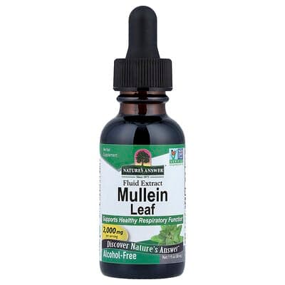Norland Nature's Answer, Mullein Leaf, Fluid Extract, Alcohol-Free, 1 fl oz (30 ml) supplement Uganda UGX 45,693