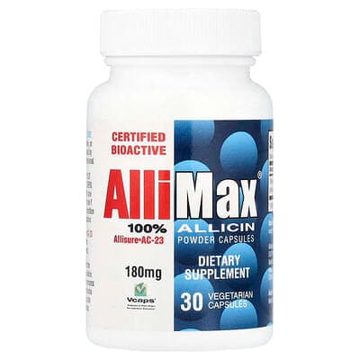 Norland Allimax, 100% Allicin Powder Capsules, 180 mg, 30 Vegetarian Capsules supplement Uganda UGX 97,580