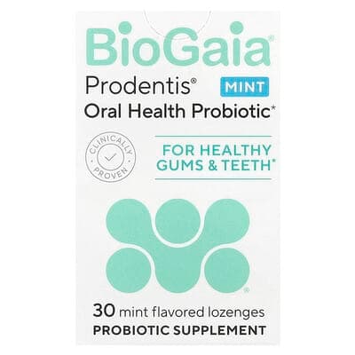 Norland BioGaia, Prodentis® Oral Health Probiotic, For Healthy Gums & Teeth, Mint, 30 Probiotic Lozenges supplement Uganda UGX 77,543