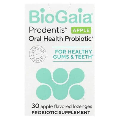 Norland BioGaia, Prodentis®, Oral Health Probiotic, Apple, 30 Lozenges supplement Uganda UGX 96,665