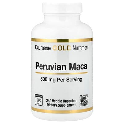 Norland California Gold Nutrition, Peruvian Maca, 500 mg, 240 Veggie Capsules supplement Uganda UGX 150,000