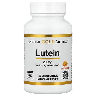 Norland California Gold Nutrition, Lutein with Zeaxanthin from Marigold Extract, 120 Veggie Softgels supplement Uganda UGX 100,000