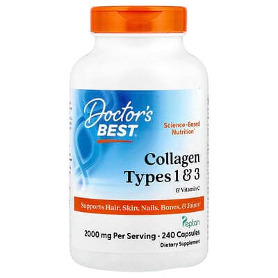 Norland Doctor's Best, Collagen Types 1 & 3 & Vitamin C, 240 Capsules supplement Uganda UGX 69,850