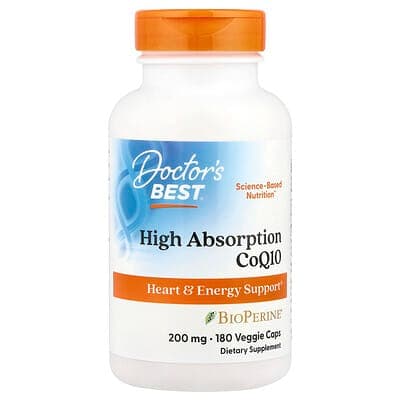 Norland Doctor's Best, High Absorption CoQ10 , 200 mg, 180 Veggie Caps supplement Uganda UGX 194,070