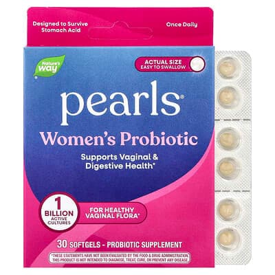 Norland Nature's Way, Pearls®, Women's Probiotic , 1 Billion CFU, 30 Softgels supplement Uganda UGX 64,800