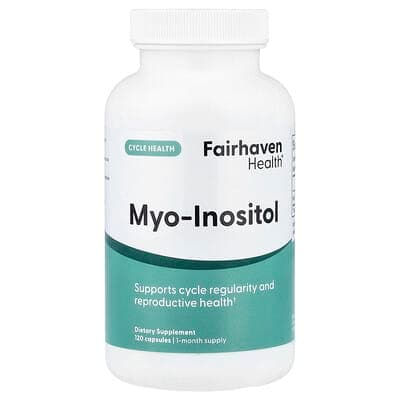 Norland Fairhaven Health, Myo-Inositol, 120 Capsules (500 mg per Capsule) supplement Uganda UGX 87,508