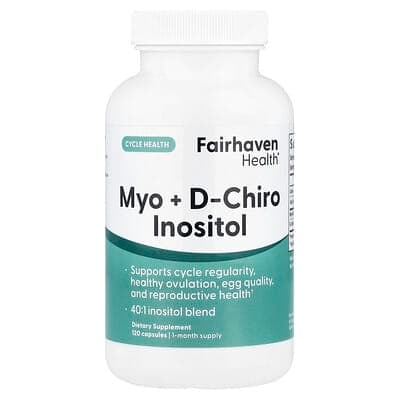 Norland Fairhaven Health, Myo + D-Chiro Inositol, 120 Capsules supplement Uganda UGX 108,761