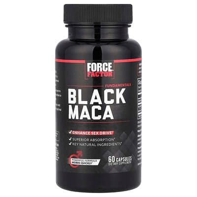 Norland Force Factor, Fundamentals, Black Maca, 60 Capsules supplement Uganda UGX 55,200