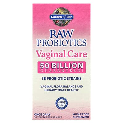 Norland Garden of Life, RAW Probiotics, Vaginal Care, 30 Vegetarian Capsules supplement Uganda UGX 148,717