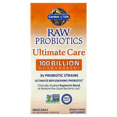 Norland Garden of Life, RAW Probiotics, Ultimate Care, 30 Vegetarian Capsules supplement Uganda UGX 185,249
