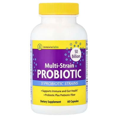 Norland InnovixLabs, Multi-Strain Probiotic, 60 Capsules supplement Uganda UGX 142,267