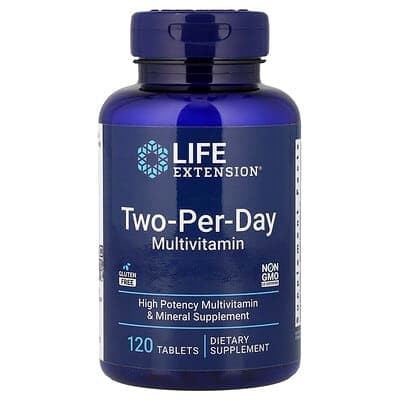 Norland Life Extension, Two-Per-Day Multivitamin, 120 Tablets supplement Uganda UGX 88,849