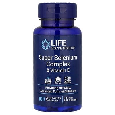 Norland Life Extension, Super Selenium Complex & Vitamin E, 100 Vegetarian Capsules supplement Uganda UGX 42,157
