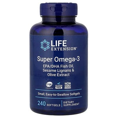 Norland Life Extension, Super Omega-3, 240 Softgels supplement Uganda UGX 126,330