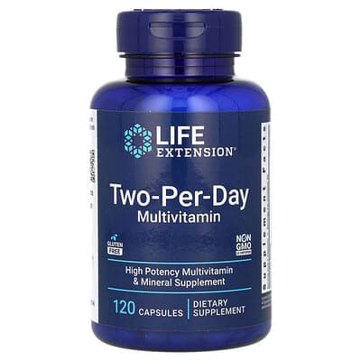 Norland Life Extension, Two-Per-Day Multivitamin, 120 Capsules supplement Uganda UGX 86,242