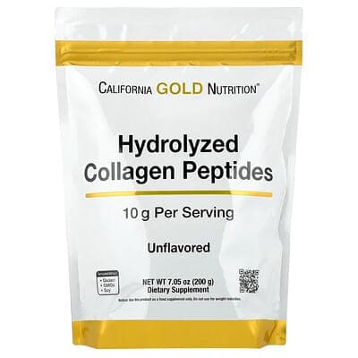 Norland California Gold Nutrition, Hydrolyzed Collagen Peptides, Type I & III, Unflavored, 7.05 oz (200 g) supplement Uganda UGX 100,000