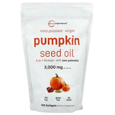 Norland Micro Ingredients, Pumpkin Seed Oil, Cold Pressed, 300 Softgels supplement Uganda UGX 135,885