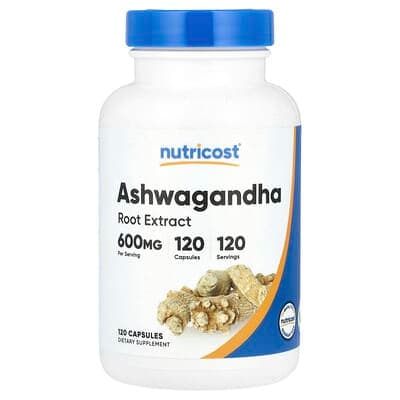 Norland Nutricost, Ashwagandha Root Extract, 600 mg, 120 Capsules supplement Uganda UGX 156,020