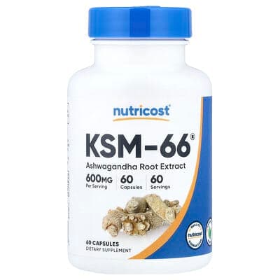 Norland Nutricost, KSM-66®, Ashwagandha Root Extract, 60 Capsules supplement Uganda UGX 155,194