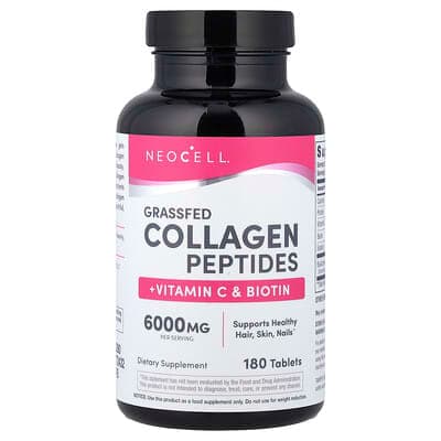 Norland NeoCell, Grassfed Collagen Peptides + Vitamin C & Biotin, 180 Tablets supplement Uganda UGX 70,529