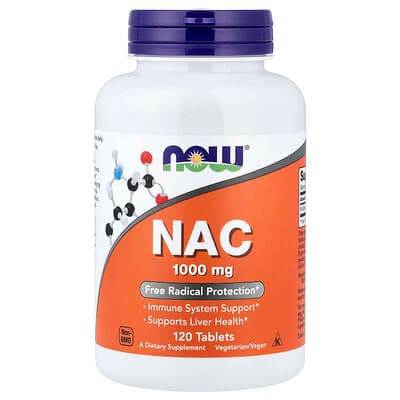 Norland NOW Foods, NAC, 1,000 mg, 120 Tablets supplement Uganda UGX 97,473