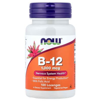 Norland NOW Foods, B-12, 100 Lozenges supplement Uganda UGX 26,235