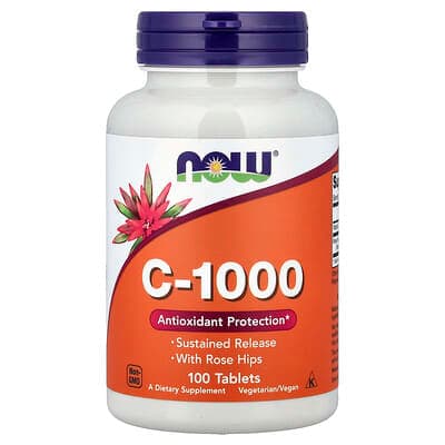 Norland NOW Foods, C-1000 With Rose Hips, 100 Tablets supplement Uganda UGX 41,798