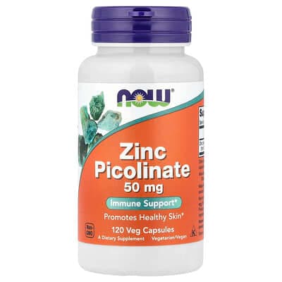 Norland NOW Foods, Zinc Picolinate, 50 mg, 120 Veg Capsules supplement Uganda UGX 47,052