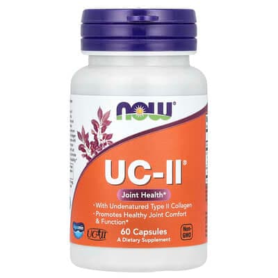 Norland NOW Foods, UC-II® Joint Health with Undenatured Type II Collagen, 60 Capsules supplement Uganda UGX 88,999
