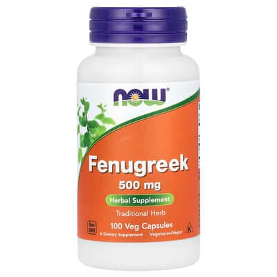 Norland NOW Foods, Fenugreek , 500 mg, 100 Veg Capsules supplement Uganda UGX 31,864
