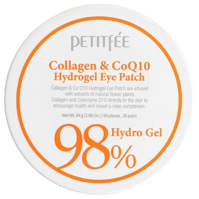 Norland Petitfee, Collagen & CoQ10 Hydrogel Eye Patch, 60 Patches, 2.96 oz (84 g) product Uganda UGX 46,096