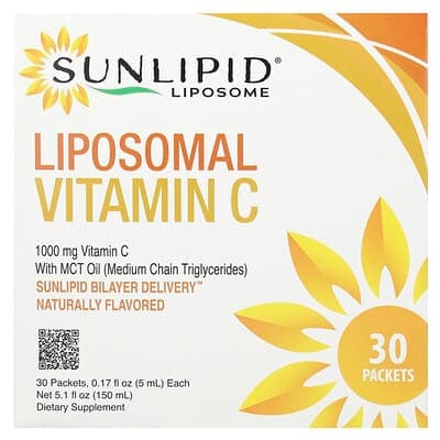 Norland Sunlipid, Liposomal Vitamin C with MCT Oil, 30 Packets, 0.17 fl oz (5 ml) Each supplement Uganda UGX 66,309