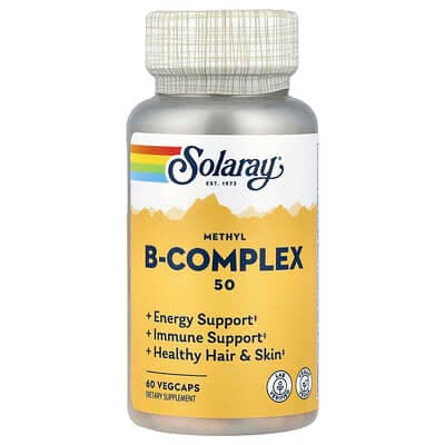 Norland Solaray, Methyl B-Complex 50, 60 VegCaps supplement Uganda UGX 95,503