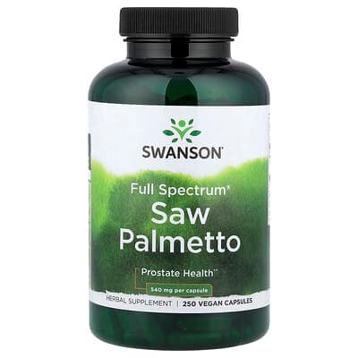 Norland Swanson, Full Spectrum® Saw Palmetto, 540 mg, 250 Vegan Capsules supplement Uganda UGX 62,194