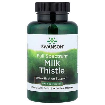 Norland Swanson, Full Spectrum® Milk Thistle, 500 mg, 100 Vegan Capsules supplement Uganda UGX 22,422