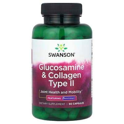 Norland Swanson, Glucosamine & Collagen Type II, 90 Capsules supplement Uganda UGX 77,639