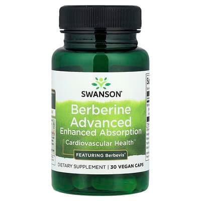 Norland Swanson, Berberine Advanced Enhanced Absorption, 30 Vegan Caps (550 mg per Capsule) supplement Uganda UGX 78,392