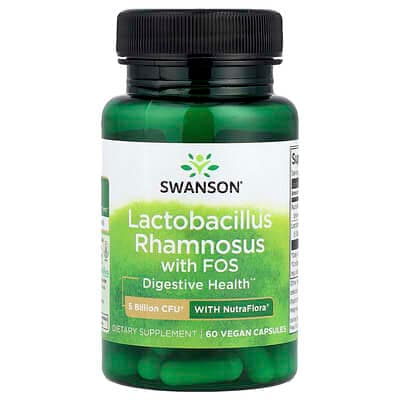 Norland Swanson, Lactobacillus Rhamnosus With FOS, 60 Vegan Capsules supplement Uganda UGX 140,461