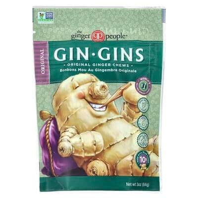 Norland The Ginger People, Gin Gins®, Ginger Chews, Original , 3 oz (84 g) supplement Uganda UGX 19,430