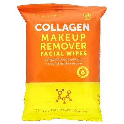 Norland Nu-Pore, Collagen Makeup Remover Facial Wipes, 25 Wipes supplement Uganda UGX 8,519