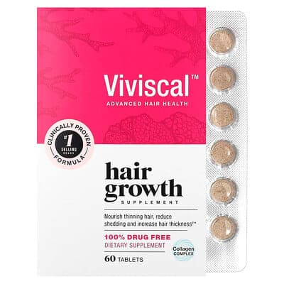 Norland Viviscal, Hair Growth Supplement, 60 Tablets supplement Uganda UGX 189,702